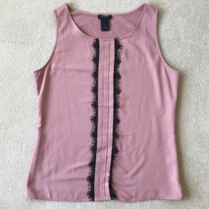 Ann Taylor eyelash lace top